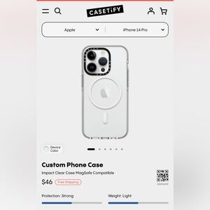 •Clear Magsafe Phone Case•